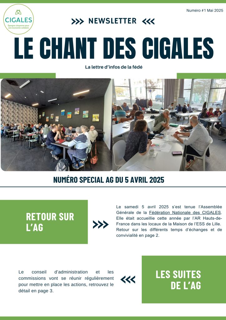 Le Chant des CIGALES 1