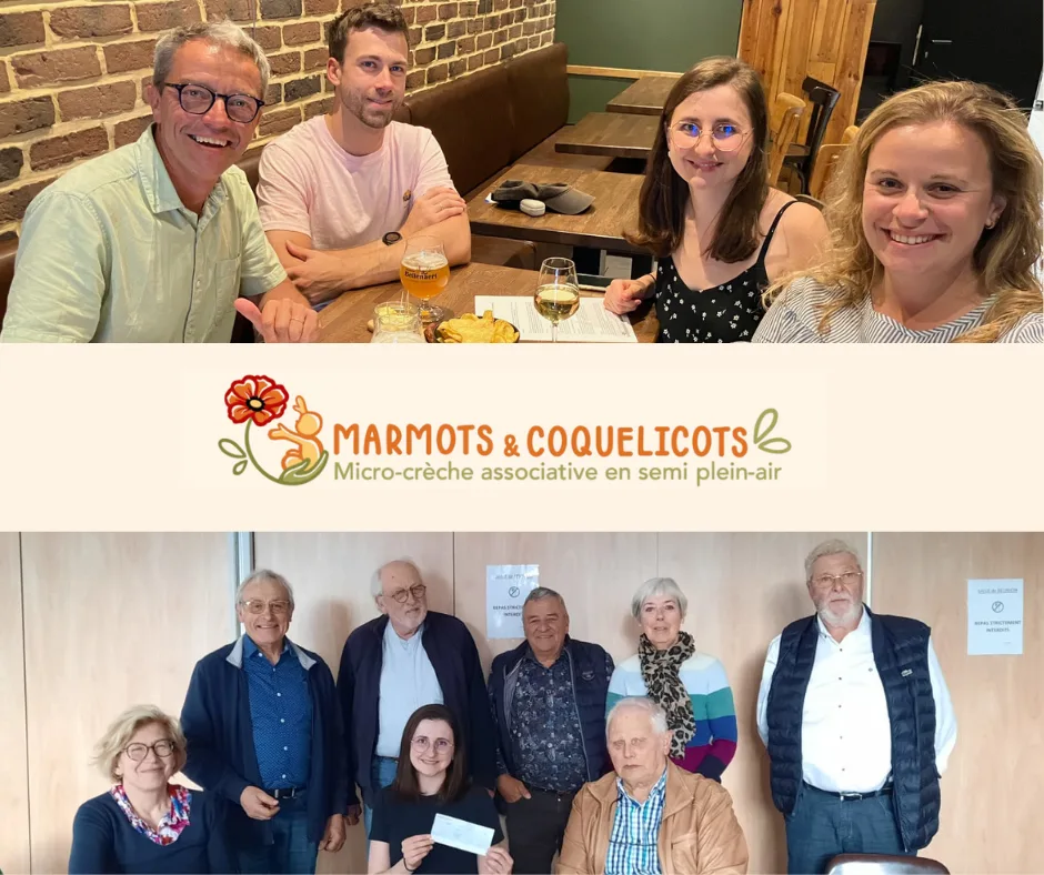 Marmots et coquelicots