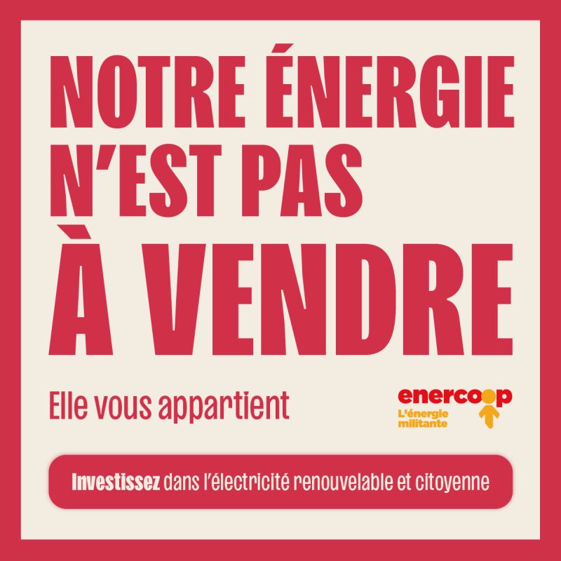 energie pas à vendre